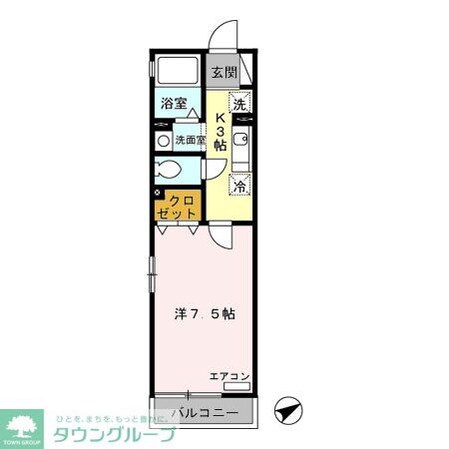 プランドールの物件間取画像